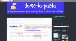 Desktop Screenshot of dame-la-pasta.com